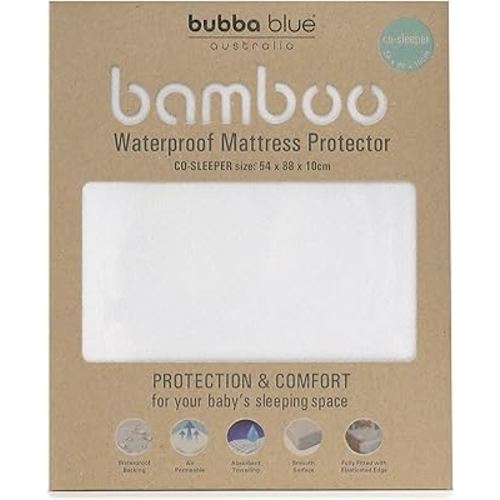 Bubba Blue Bamboo Mattress Protector Co Sleeper : Amazon.com.au: Home