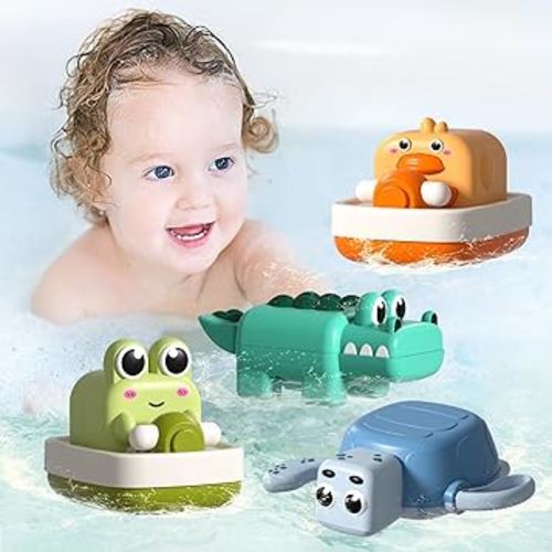 Baby Stacking Cups Bath Toy for Toddlers 1-3,8PCS Stackable Nesting Cups  Water Pool Tub Toy for 6-12 Months Infant,Early Educational Develop