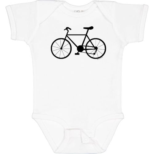 inktastic Bicycle Silhouette Baby Bodysuit
