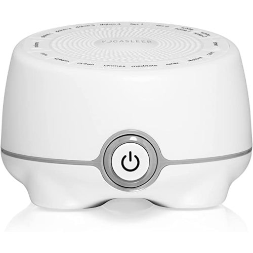 Yogasleep Whish White Noise Sound Machine, 16 Natural & Soothing Sounds, Volume Control for Baby & Adults, Get Office Privacy, Concentration, Sleep Aid, Compact for Easy Travel, Essentials for Nursery