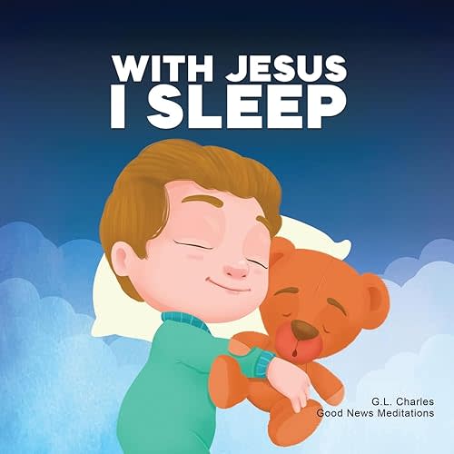 With Jesus I Sleep: A Christian children's book on rest and trust, featuring Bible stories and prayers for kids in homeschool, Sunday School, and ... perfect for ages 3 to 8 (With Jesus Series) Paperback – October 12, 2024