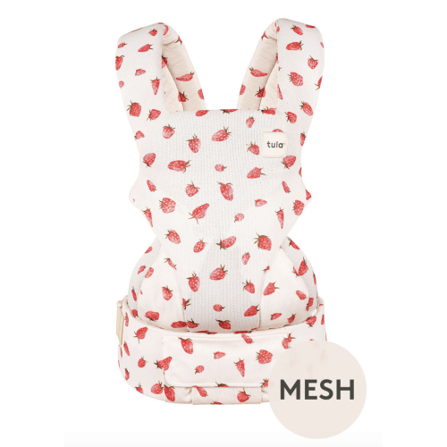 Strawberry - Mesh Free-to-Grow Baby Carrier – Baby Tula US