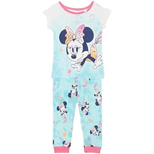 Disney 2-Piece Snug-fit Cotton Pajama Set, Soft & Cute for Kids