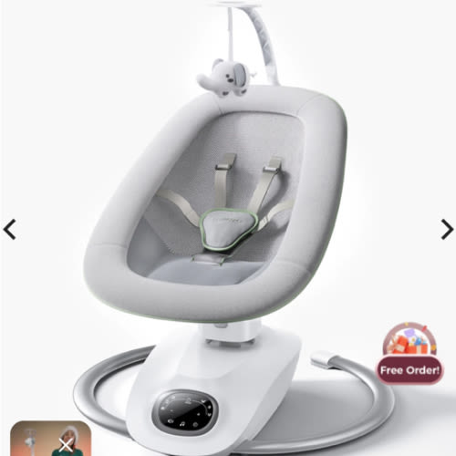 Momcozy CocoSway 3D-Motion Electric Baby Swing