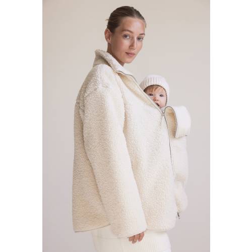 MAMA BEFORE & AFTER BABYWEARING TEDDY JACKET