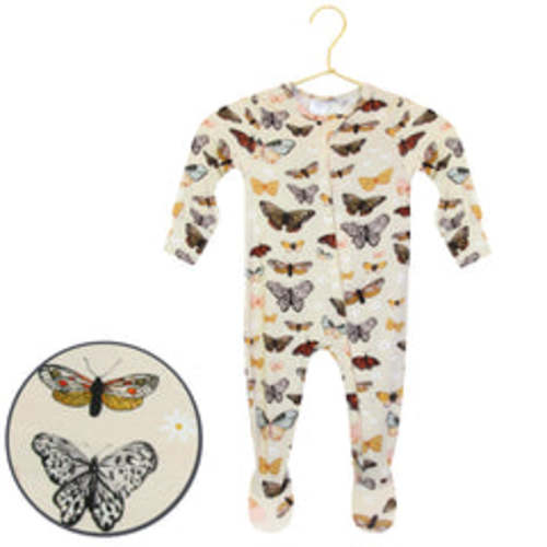 Amelia Zipper Footies – Lou Lou & Company