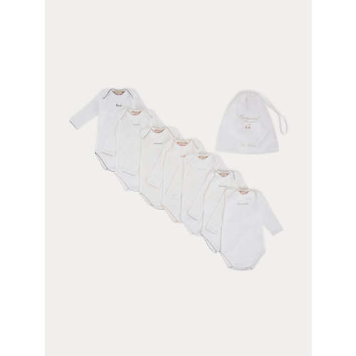 Days of the Week Lots of bodysuits in White