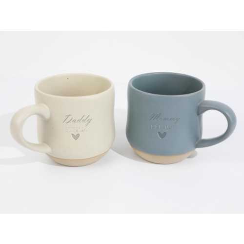 Customized Mom and Dad Mugs Set,Ceramic Couples Mugs, Mugs for Parents Day, Personalized Family Mugs, Pregnancy Reveal Mugs,Engraved Gift,