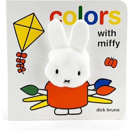 Miffy Colors Children's Finger Puppet Board Book
