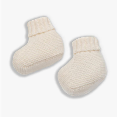 Pure Cashmere Baby Booties | MaisonCashmere