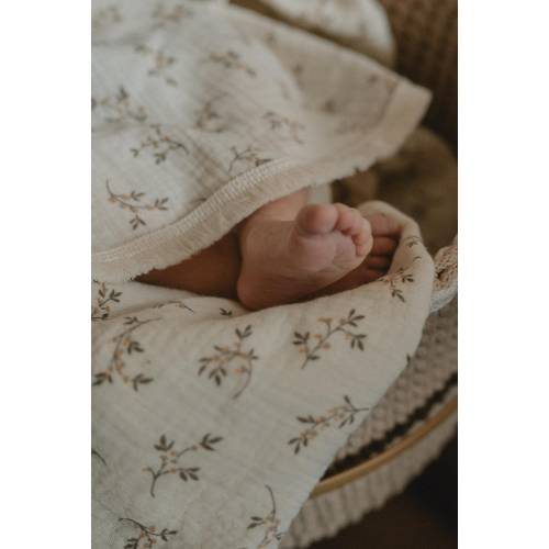 Baby Boho Blanket, Swaddle Blanket, Boho Fringe Baby Blanket, Baby Muslin, Newborn Receiving Blanket, Nursing Coverup, Newborn Swaddle