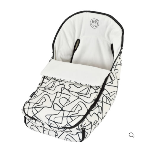 Stroller Footmuff in Squiggle