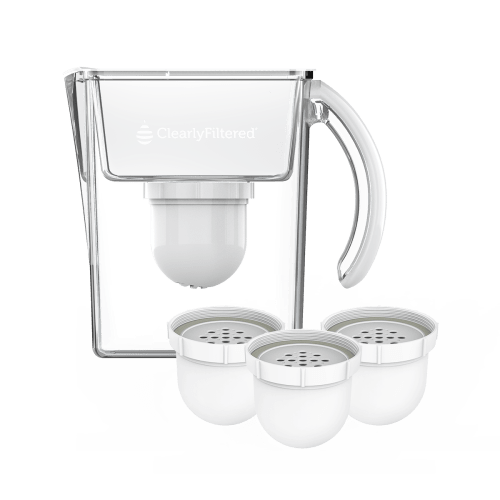 Filtered Water Pitcher + Filter 3-Pack