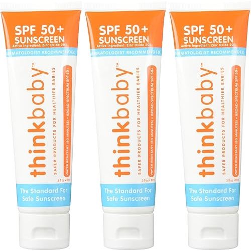 Thinkbaby Sunscreen Lotion - SPF 50 - 3 oz - 3 pk