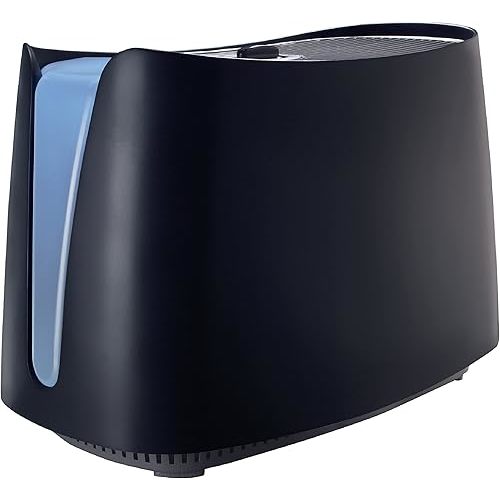 Honeywell Cool Moisture Humidifier, Medium Room, 1.1 Gallon Tank, Black – Invisible Moisture Humidifier for Baby, Kids, Adult Bedrooms – Quiet and Easy to Clean with UV Technology for Everyday Comfort