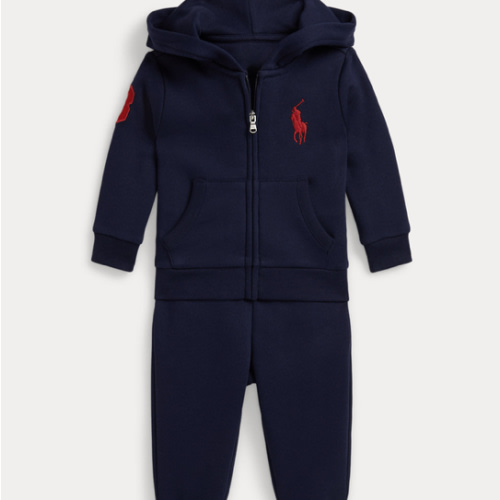 Big Pony Fleece Hoodie & Jogger Pant Set