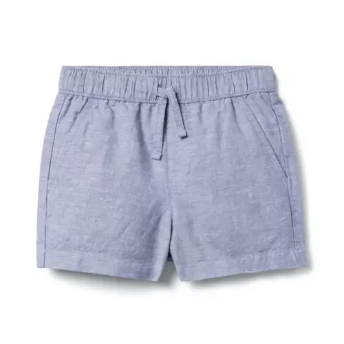 Boy Rainy Blue Heather The Shortest Short by Janie and Jack
