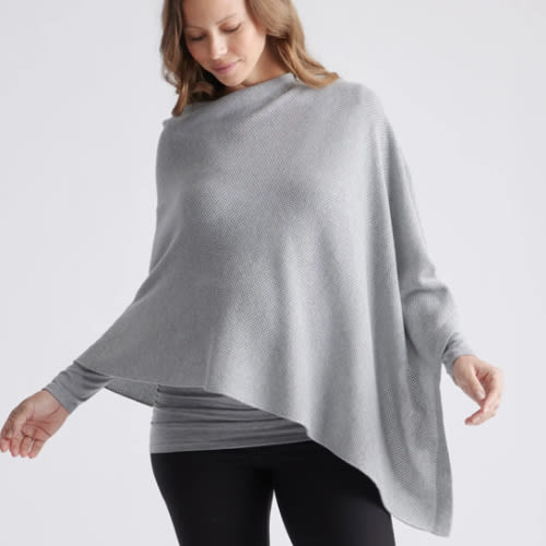 Lightweight Cotton Cashmere Nursing Shawl