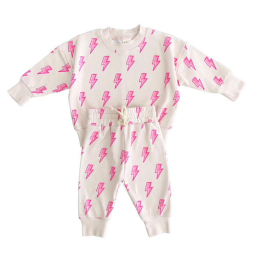 Jogger Set | Pink Bolts