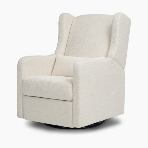 Arlo Recliner and Swivel Glider - Ivory Boucle