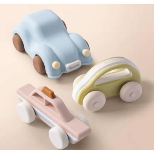 Surf & Go Silicone Mini Car Set