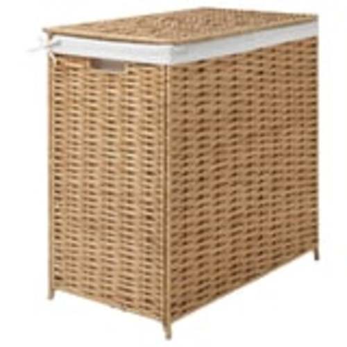 NATTGIBBA laundry basket, willow/handmade, 26 gallon - IKEA