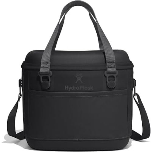 Hydro Flask Carryout Cooler - Insulated Portable Soft Cooler - 15 L Capacity in Black