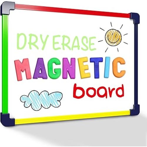 ScribbleDo Magnetic Dry Erase Board for Kids Whiteboard 9”x12” Includes White Board for Kids Writing Learning & Drawing Art Educational Kids Toy