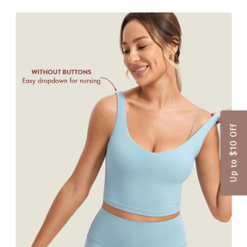 Natrelax® Nursing Crop Tank Top