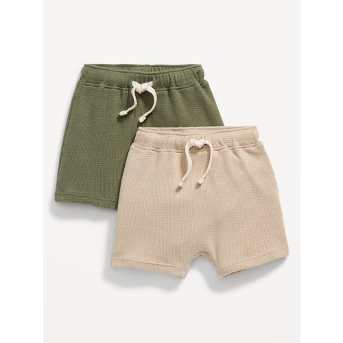 Thermal-Knit Pull-On Shorts 2-Pack for Baby