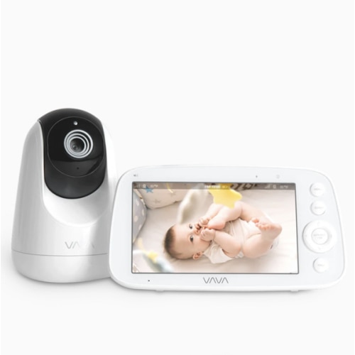 VAVA Baby Monitor - 720P 5" HD Video (White)