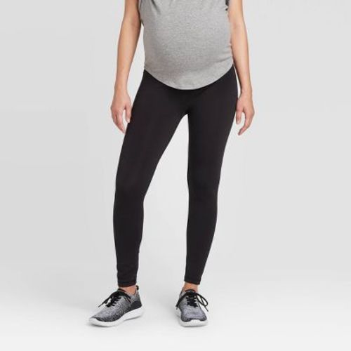 Over Belly High-waisted Active Maternity Leggings - Isabel Maternity By Ingrid & Isabel™ Black M