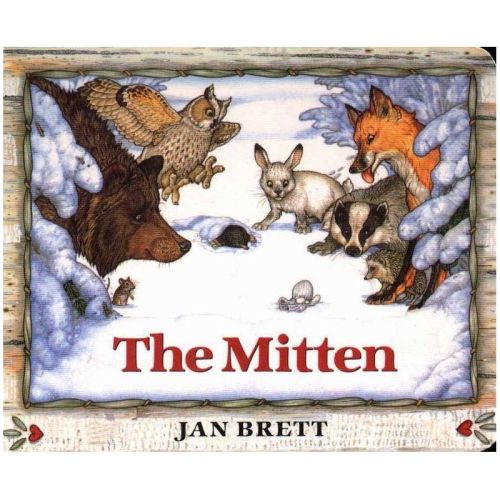 The Mitten By Jan Brett (board Book)