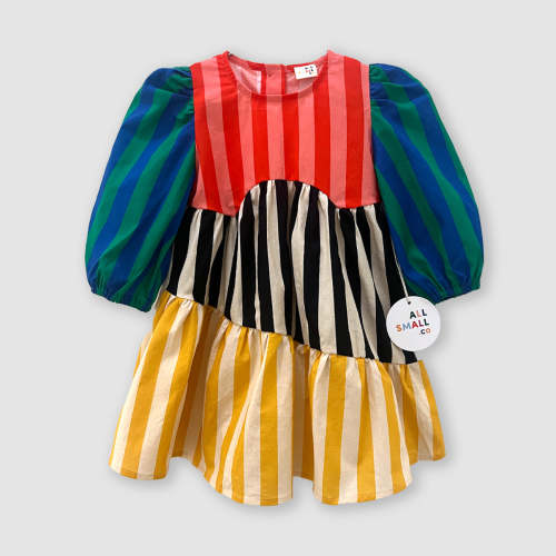 Crayon Stripe Dress – All Small Co.