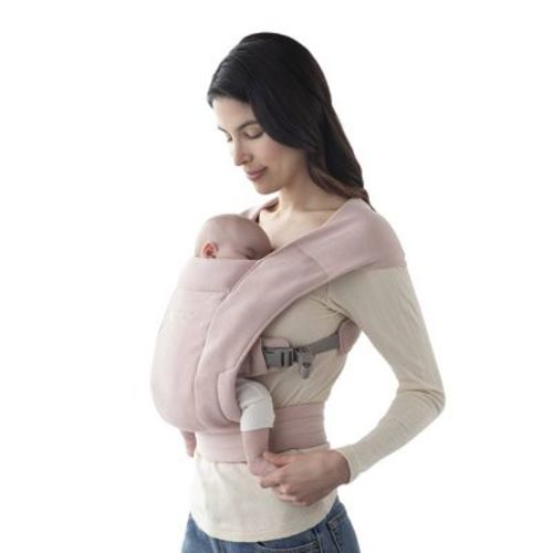 Ergobaby Embrace Cozy Knit Newborn Carrier - Blush Pink