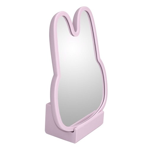 Little Rawr Silicone Tummy Time Mirror Bunny/Lilac