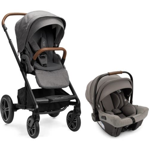 Nuna PIPA urbn™ infant car seat & MIXX™ next Stroller Travel System, Granite