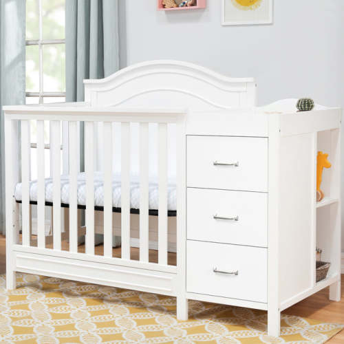 DaVinci Charlie 4-in-1 Convertible Mini Crib & Changer – DaVinci Baby