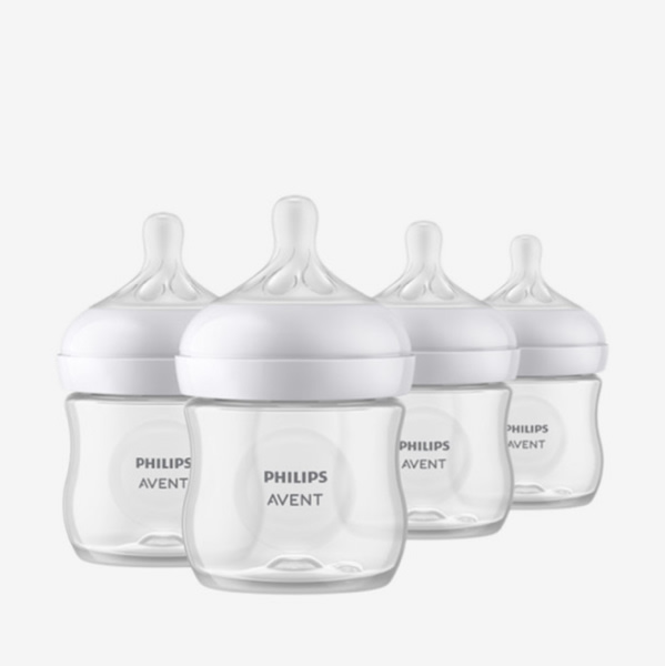 Glass Baby Bottles, 0-3 months