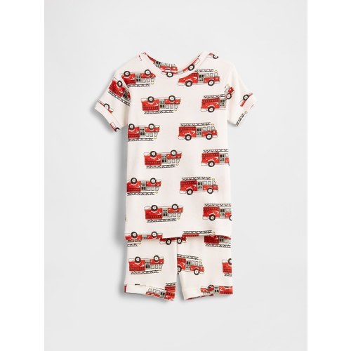 babyGap 100% Organic Cotton Fire Truck PJ Set