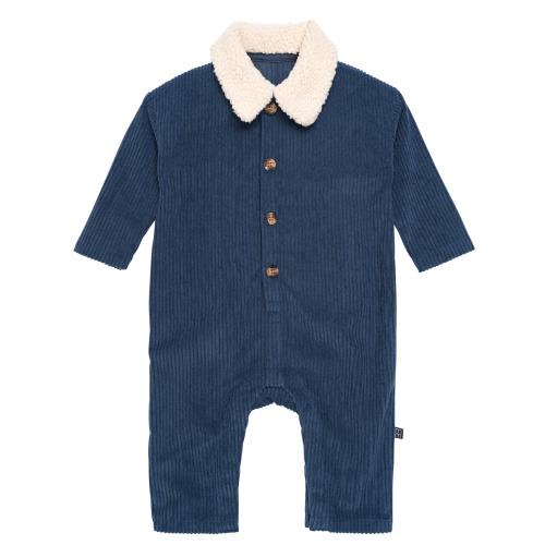 Modern Moments by Gerber Baby Boy Corduroy Romper, Sizes 0/3 Months - 24 Months