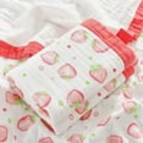 Tao Cotton Muslin Baby Blankets For Girls & Boys,Lightweight Newborn Nursery & Crib Blanket Prints Bedding Gift Sleeping BlanketHot PinkFree Size