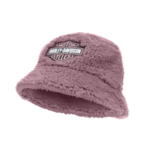 Infant Girls Sherpa Bucket Hat