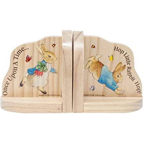 Official Beatrix Potter Peter Rabbit Bookends for Nursery for Babies and Toddlers