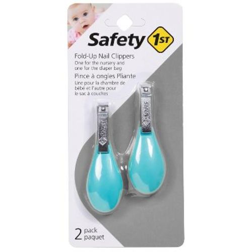 Safety 1st Fold-up Nail Clipper (pack Of 2, Colors May Vary)