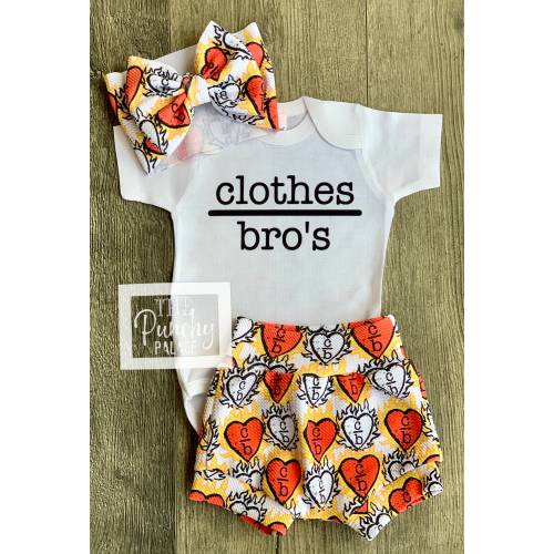 Baby Full Outfit Set / Toddler Full Outfit Set / Trendy Baby Clothes / Clothes Over Bros OTH  Baby Clothing Set