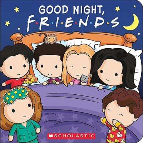 Good Night, Friends (Friends Board Book)