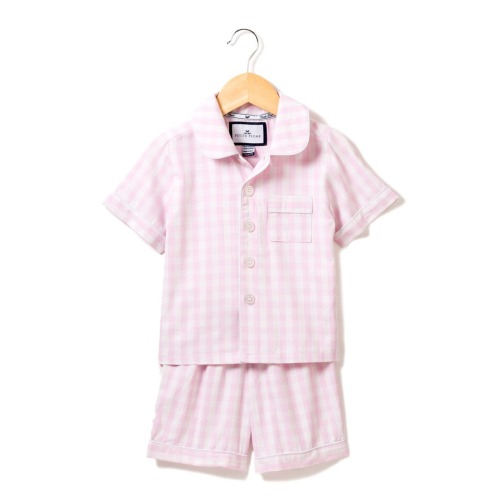 Gingham 2-Piece Short Pajamas