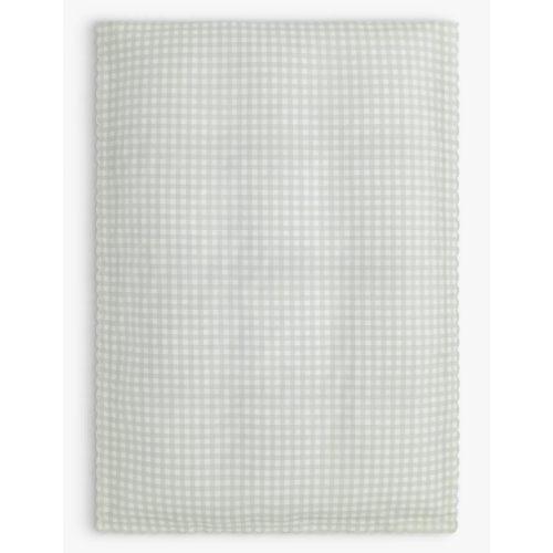 Picnic Gingham Baby Duvet - Green