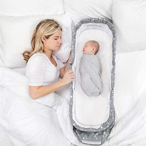 Baby Delight Snuggle Nest Dream Portable Infant Sleeper | Sleepy Trees | Unique Patented Design | Baby Bed - New!!